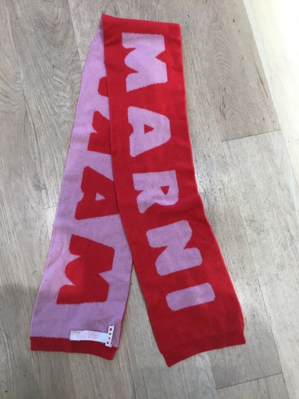 Marni Girls Logo Scarf OS